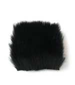Fur 2cm black